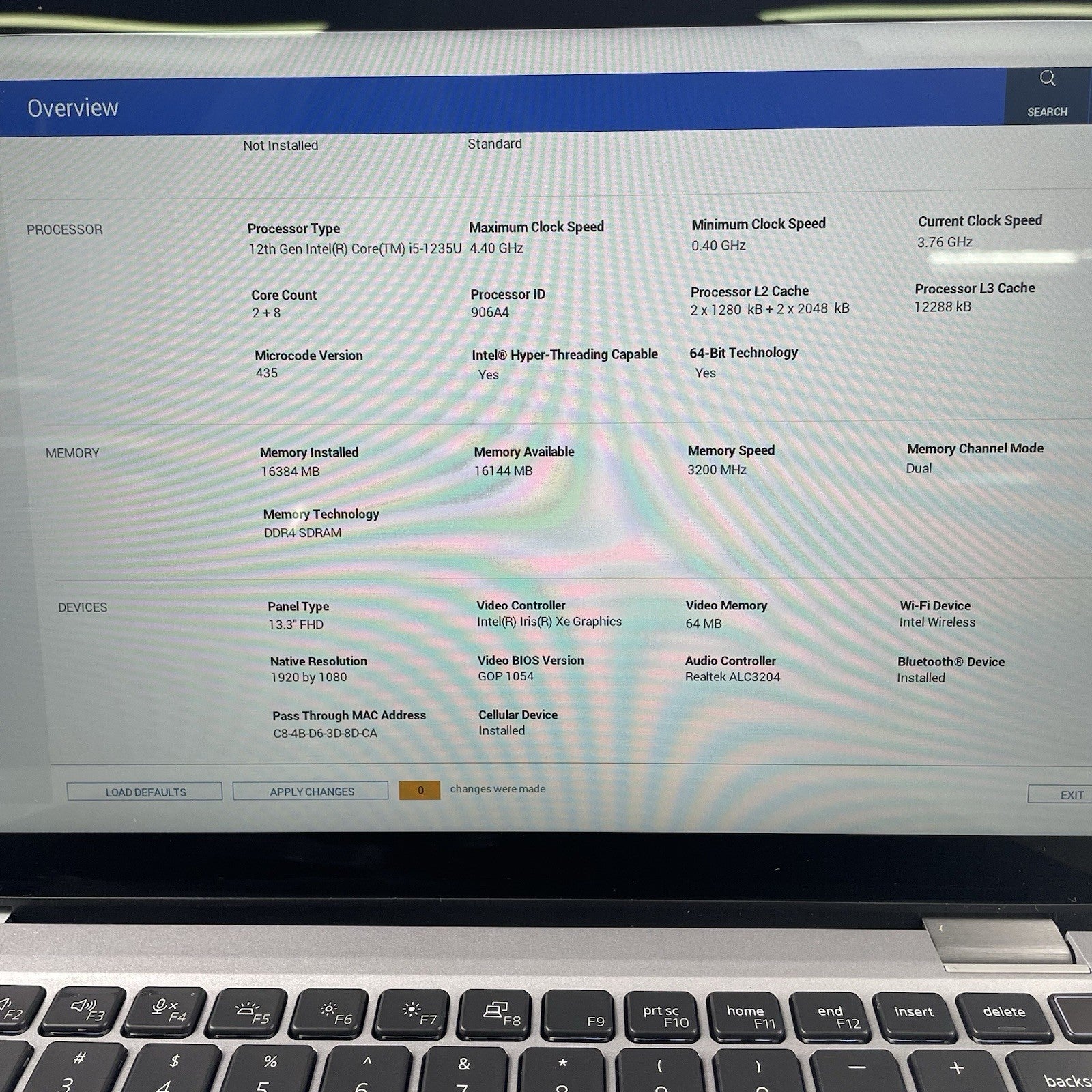 Dell Latitude 5330 13.3" i5-1235U 3.96 GHz 16 GB RAM No SSD/OS/AC - Bad Vents3