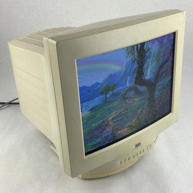 CTX Ultra Screen PR700 16" CRT Color VGA Tube Computer Monitor Retro Gaming