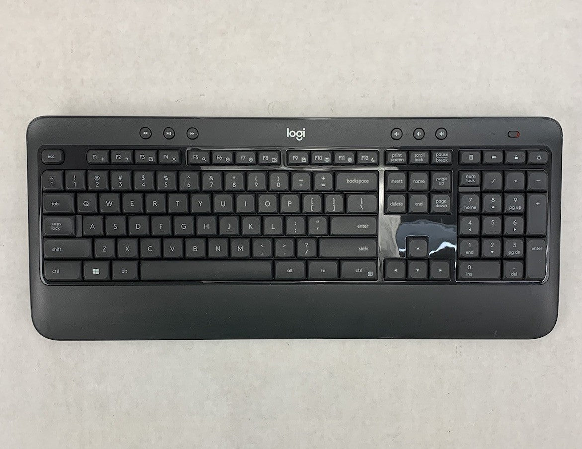 Logitech K540 Y-R0012A Wireless Keyboard No USB Dongle Power Tested - Lot of 9