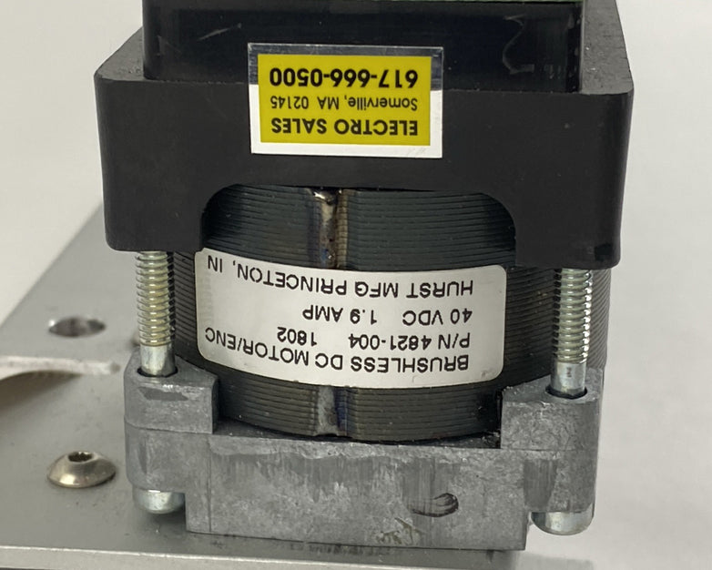 Hurst 4821-004 Brushless DC Motor ENC w/ Linear Actuator and Case