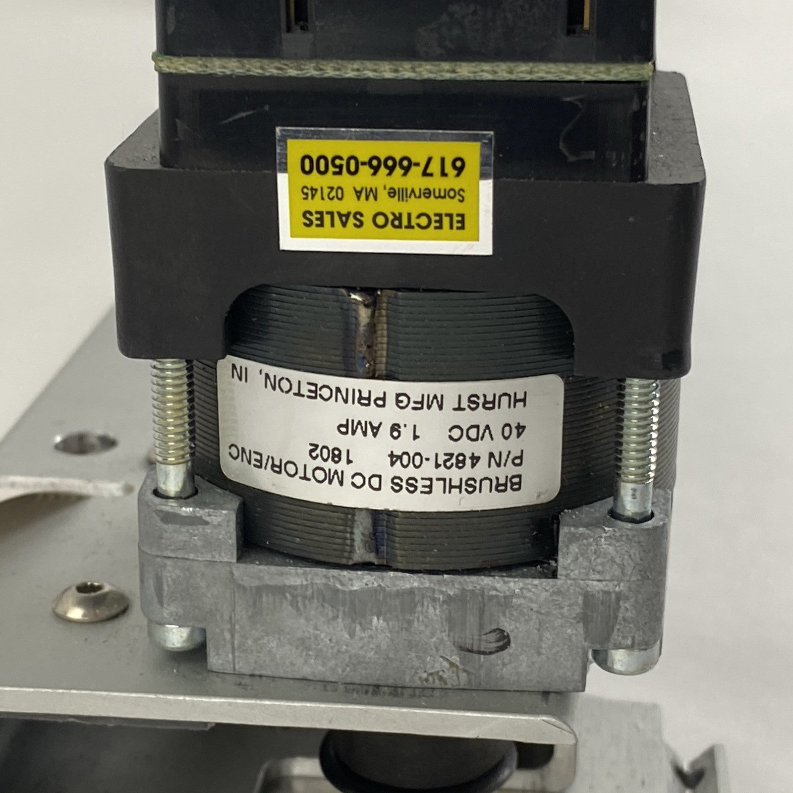 Hurst 4821-004 Brushless DC Motor ENC w/ Linear Actuator and Case5