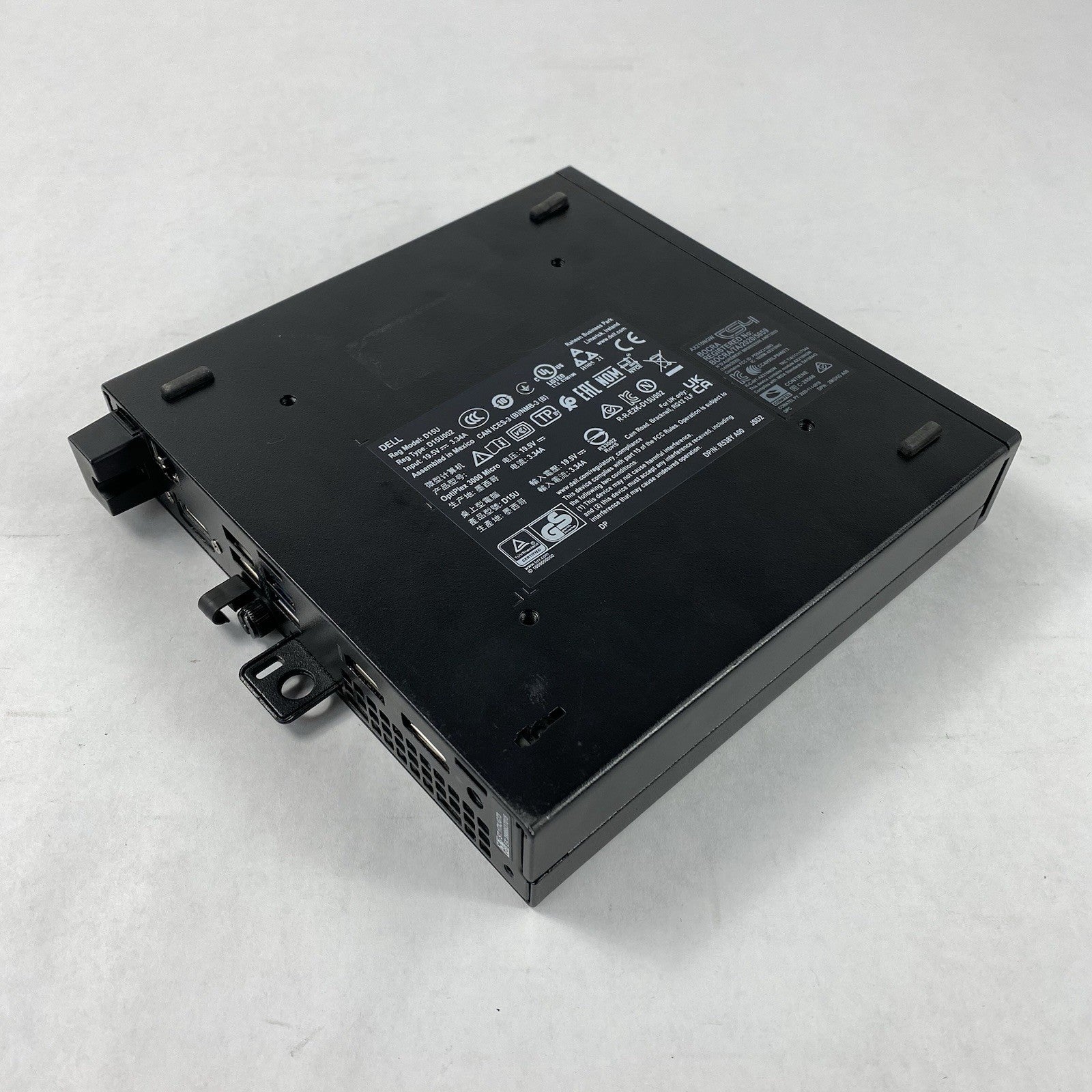 Dell OptiPlex 3000 Micro Intel Core i5-12500T 3.56GHz 8GB RAM No HDD/OS/AC