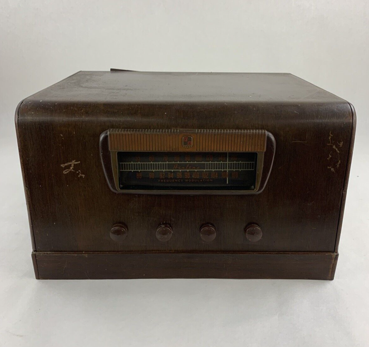 Montgomery Ward 62J-57 Super Sensitive Airline Radio Powers No Output Cut Cord