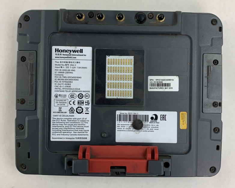 Honeywell Thor VM1C Mount Computer Bad Power Port Dock No OS No Flash Lot of 2
