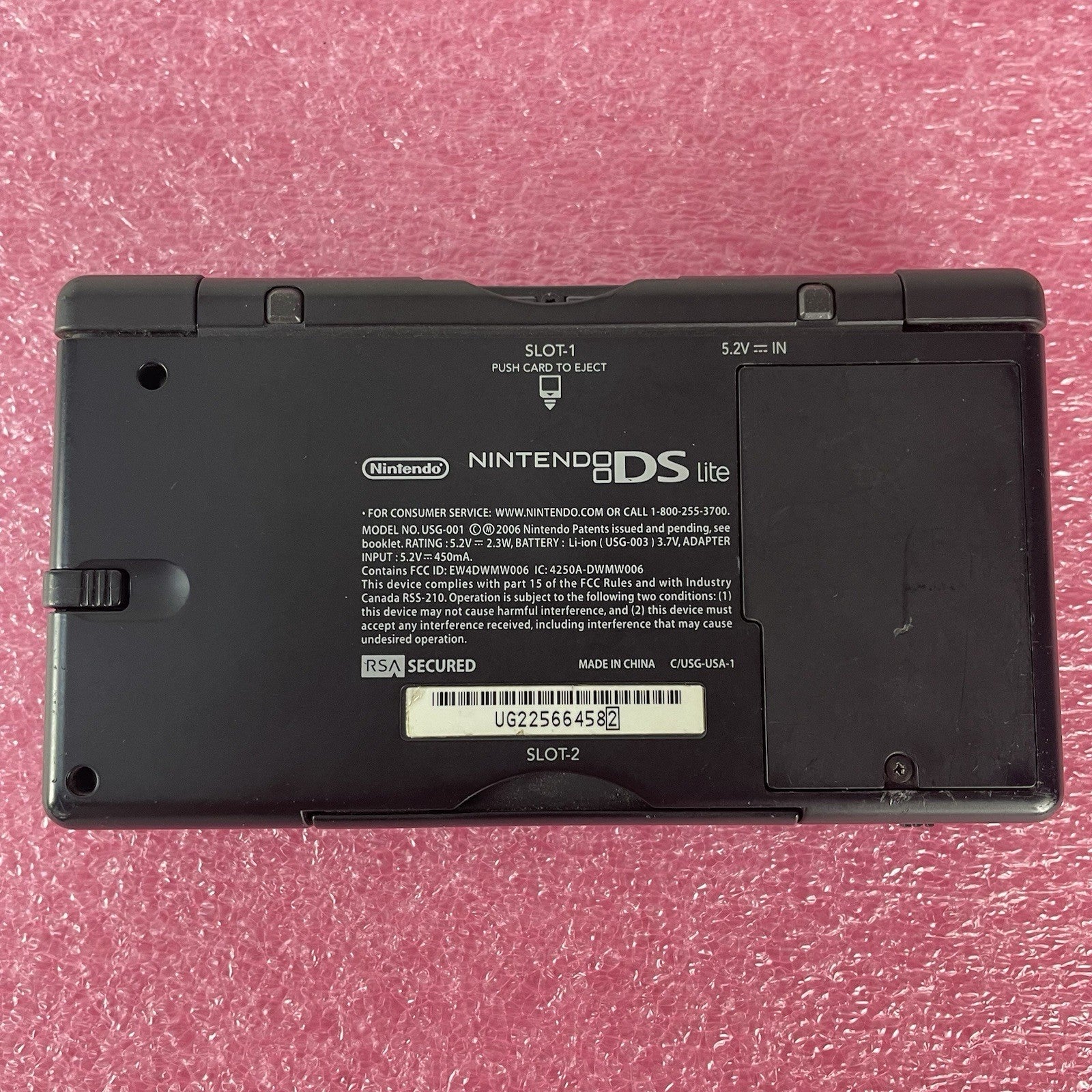 Nintendo USG-001 DS Lite Blue No Charger Tested13