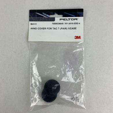 3M Peltor 341/2 XH-0016-5252-4 Wind Cover For Tac 7 Pair 700039649
