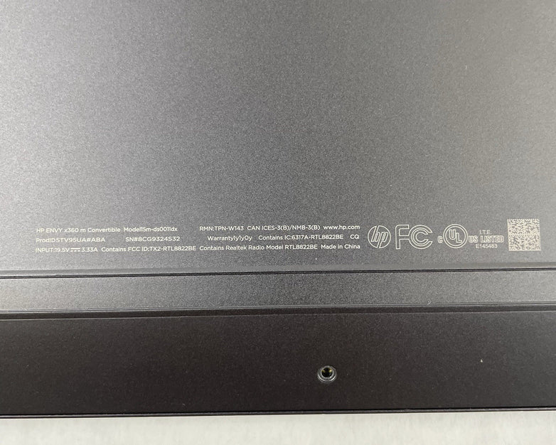 HP ENVY x360 15m-ds0011dx 15.6" Ryzen 5 3500U 2.10GHz 16GB RAM No SSD/OS/AC/Batt