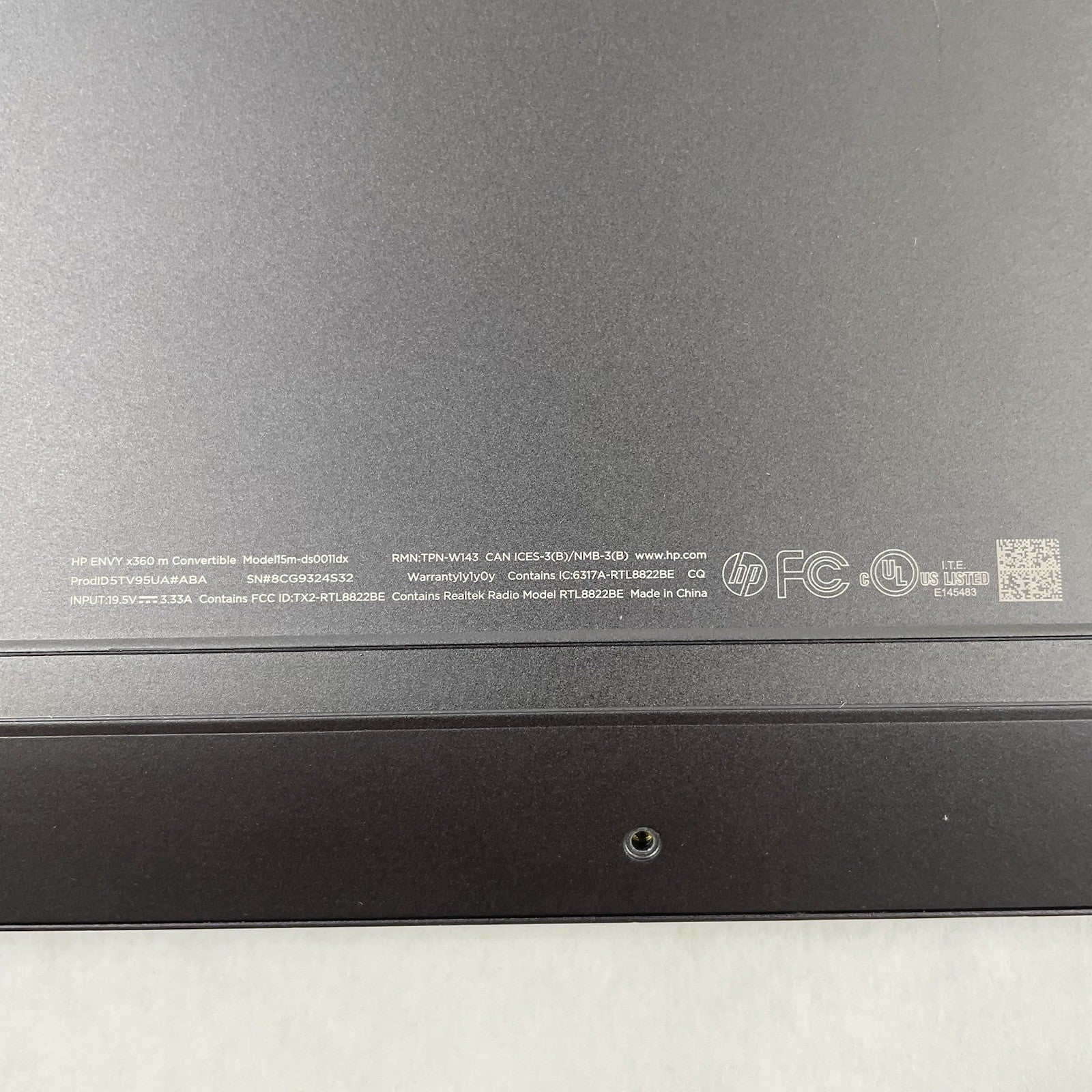 HP ENVY x360 15m-ds0011dx 15.6" Ryzen 5 3500U 2.10GHz 16GB RAM No SSD/OS/AC/Batt14