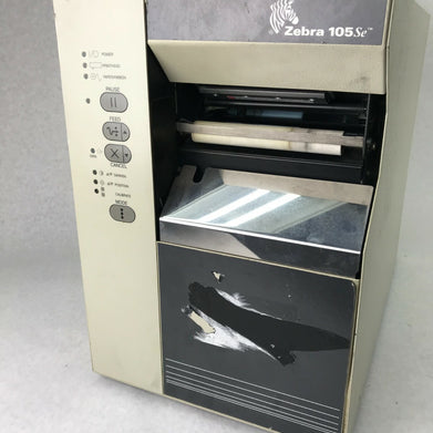 Zebra 105SE 105-511-00000 Thermal Transfer Label Printer - Fading Printhead