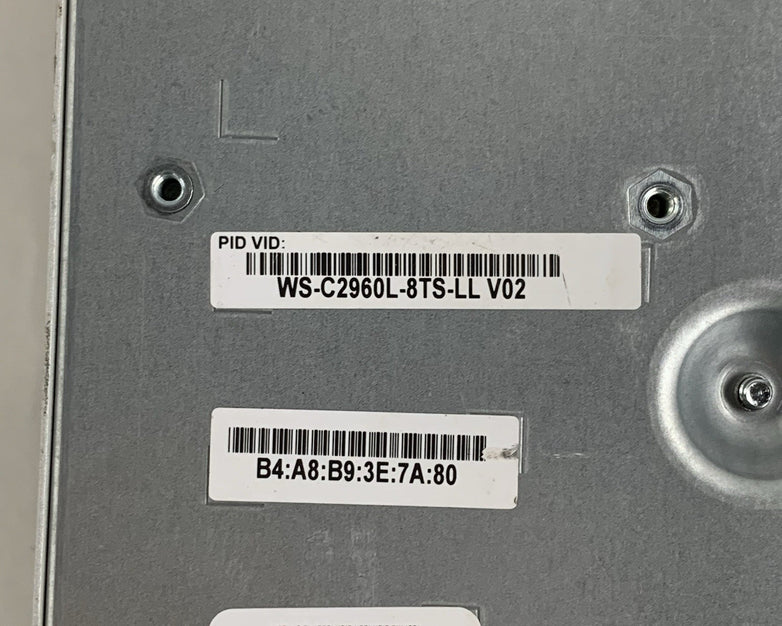 Cisco WS-C2960L-8TS-LL Catalyst 2960 8-Port Gigabit Ethernet Switch Tested