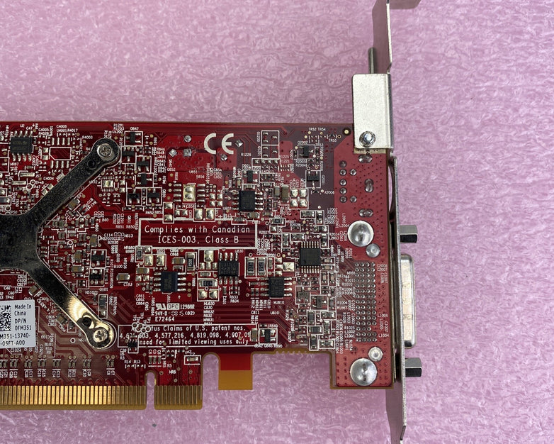 ATI Radeon HD2400XT 256MB PCIe DMS-59 Graphics Card GPU 0FM351 (Lot of 2)
