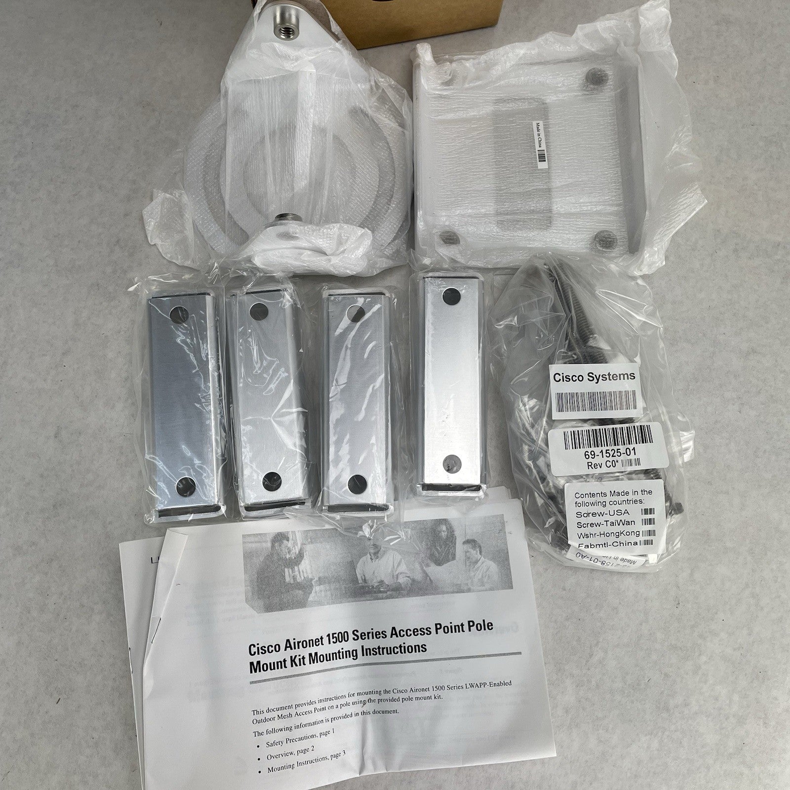 Cisco AIR-ACCPMK1500 Aironet 1500 Pole Mount Kit