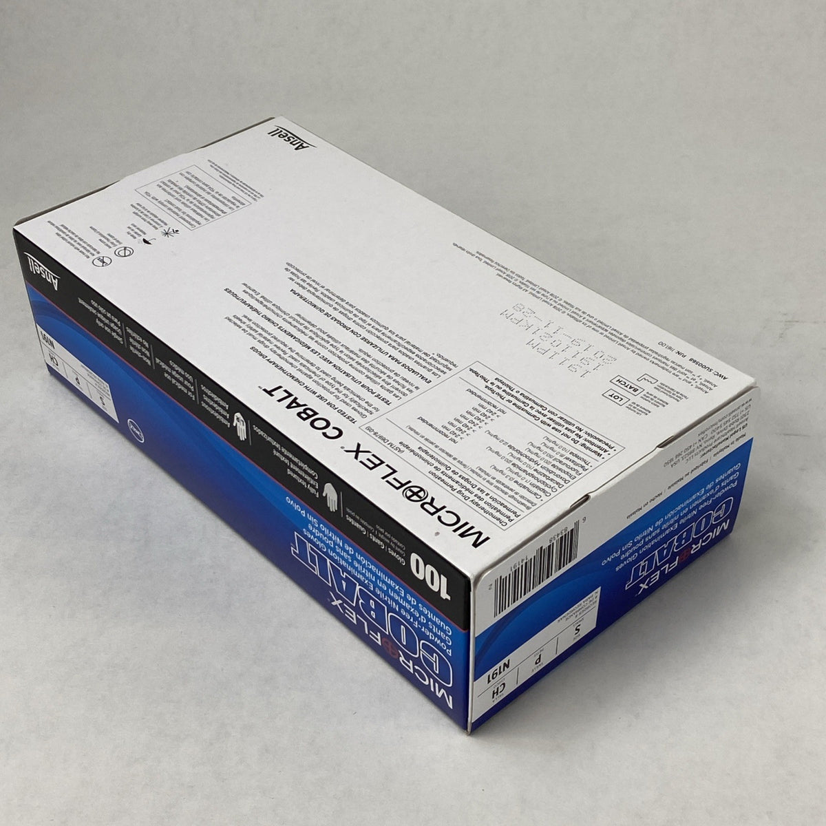 Ansell Cobalt N191 Powder Free Nitrile Examination Gloves Small - 1000 Count9
