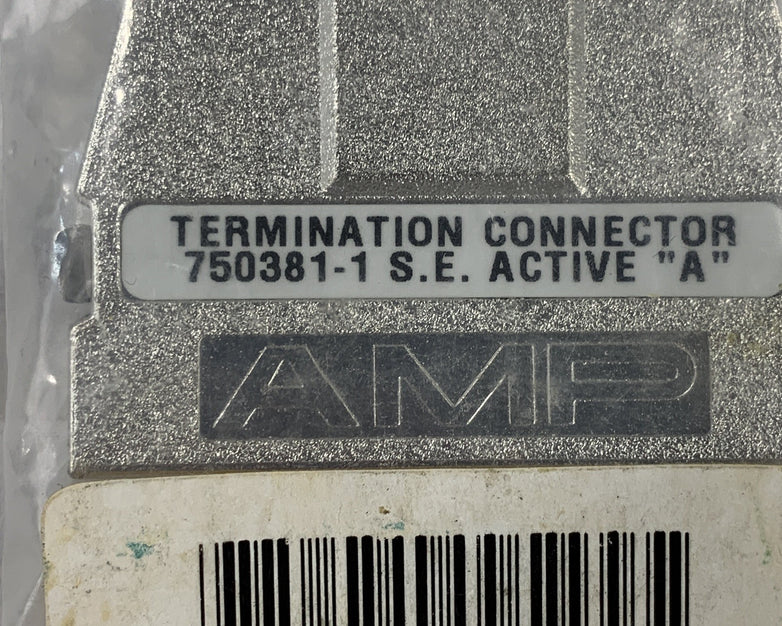 AMP Termination Connector 750381-1 S.E. Active 'A' 750381-1 SCSI-2 New