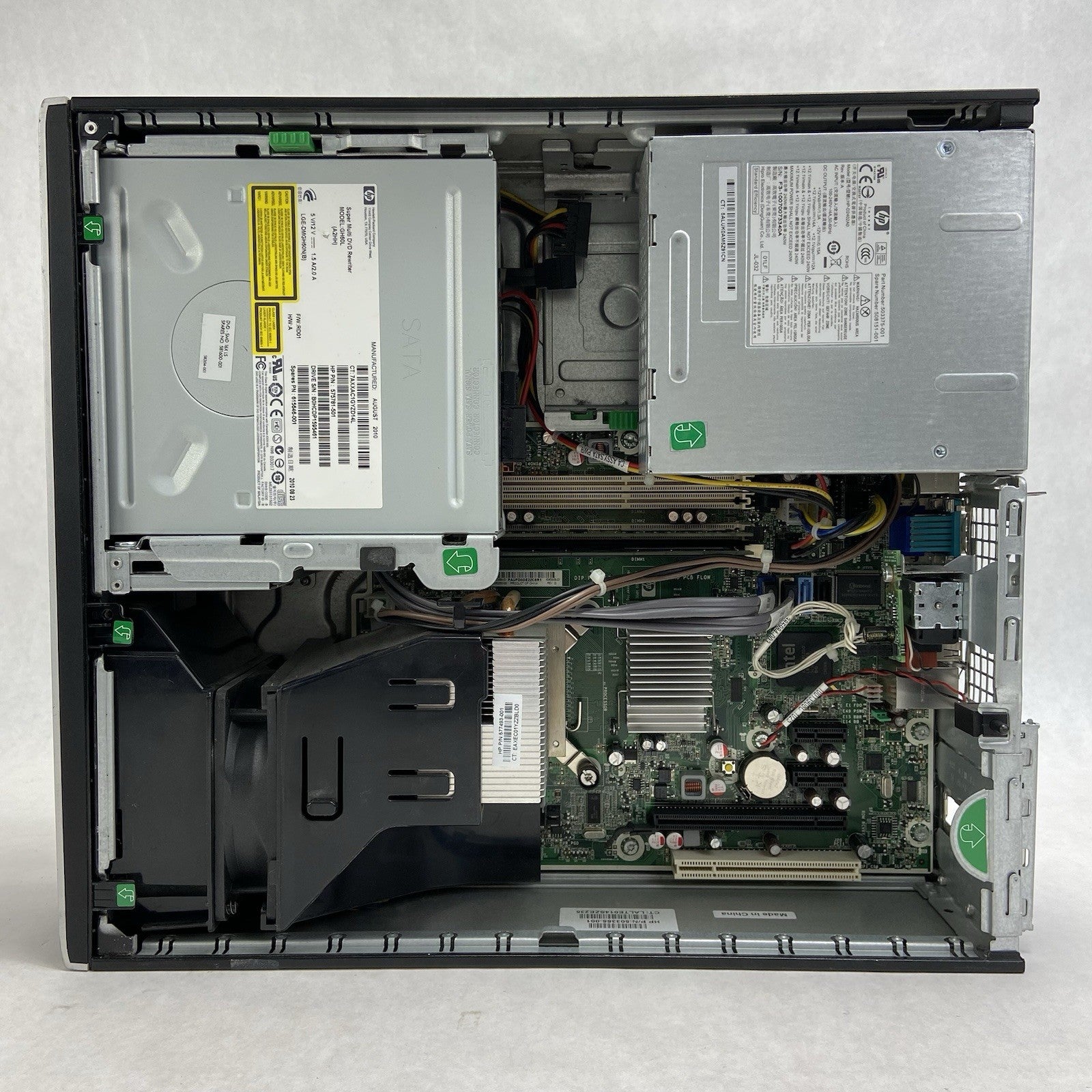 HP Compaq 8000 Elite SFF Intel Core 2 Duo E8400 3GHz 4GB RAM No HDD No OS9