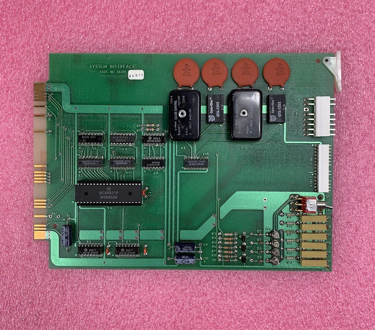 MSI 26073 28381 System Interface Assembly