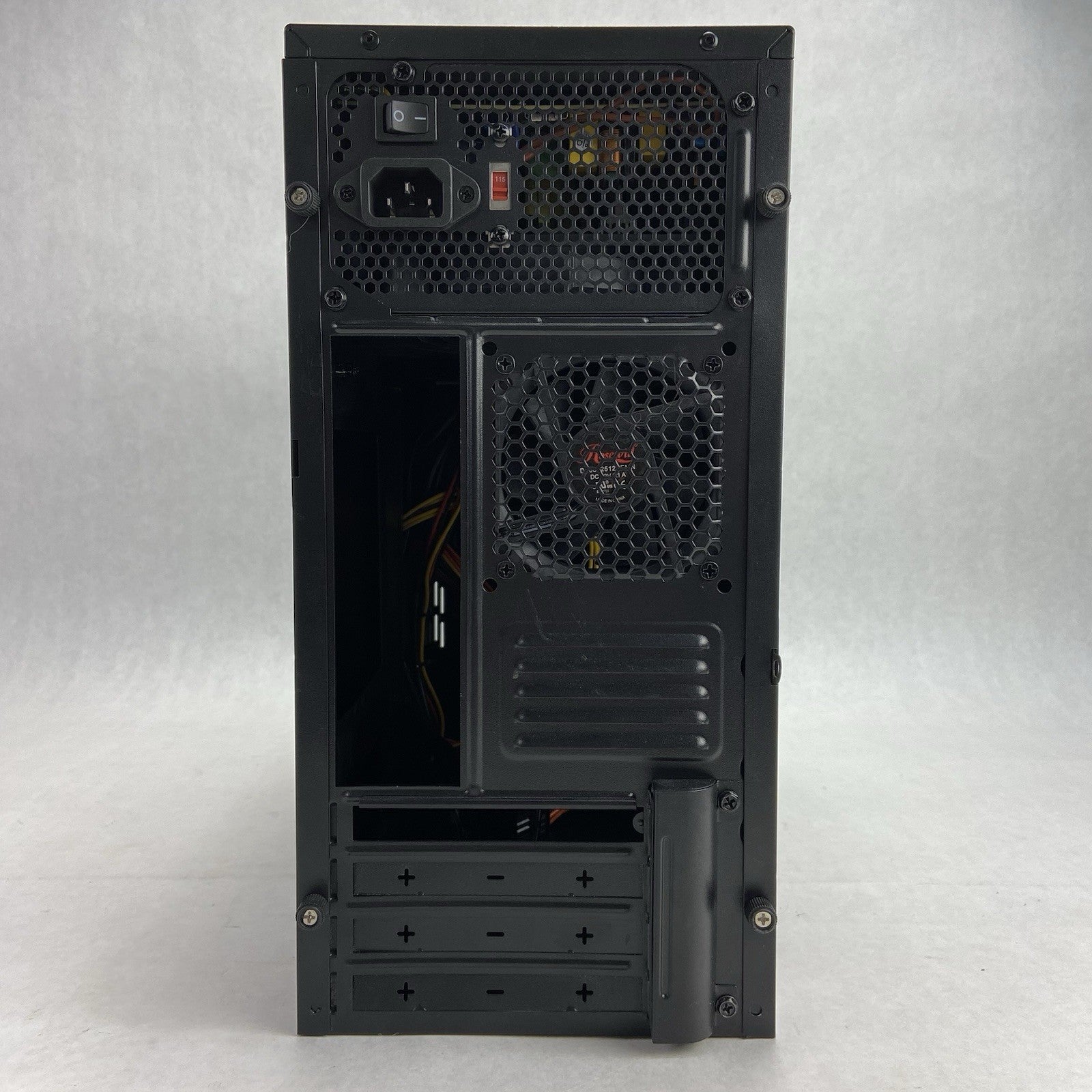 Rosewill SRM-01B-450 Micro ATX Mini Tower Computer Case Rosewill NE450 450W PSU4
