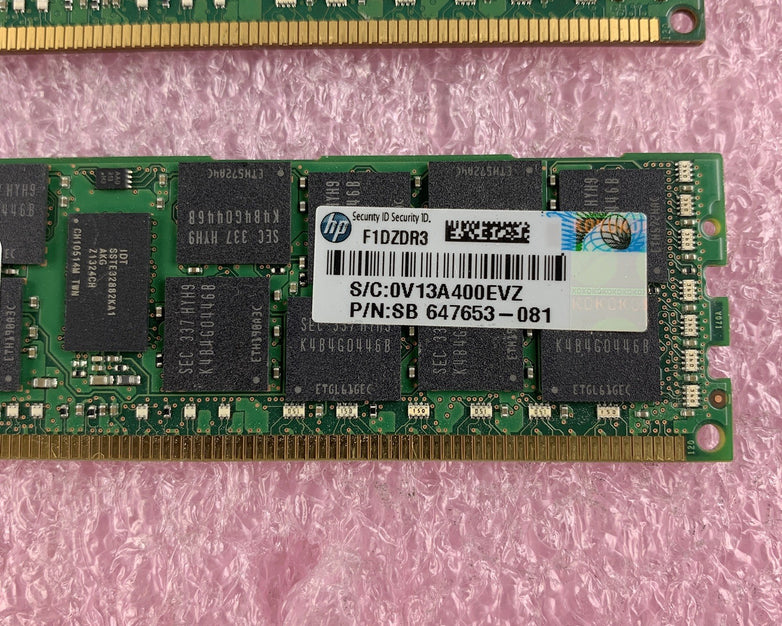 Samsung M393B2G70BH0-YH9Q8 16GB 2RX4 PC3L-10600R Server Ram Lot of 10