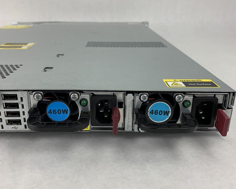HP ProLiant DL360p Gen8 Quad-Core Xeon E5-2603 V2 1.8 GHz 32 GB RAM No OS No HDD