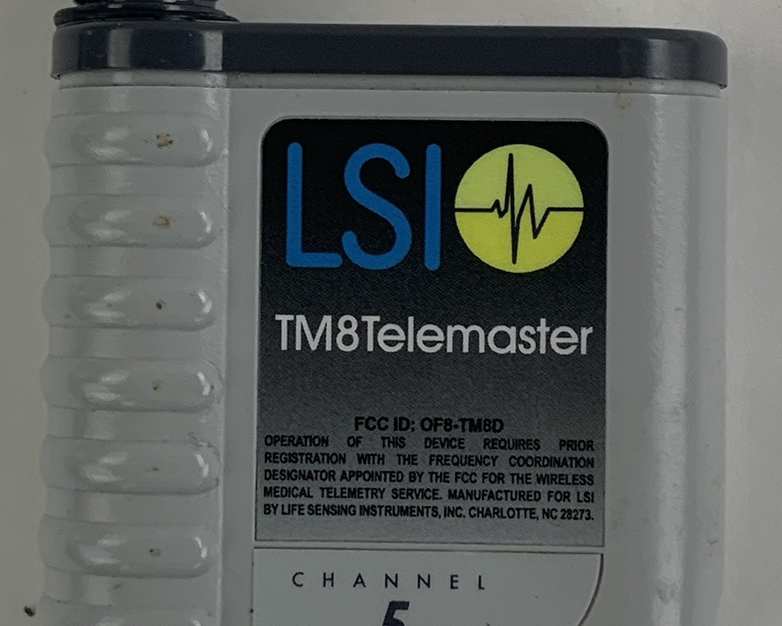 LSI TM8 Telemaster Patient Life Sensing Monitor