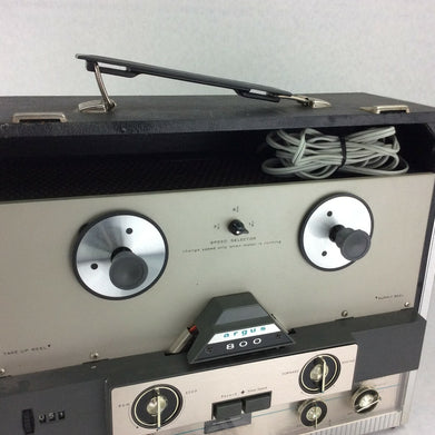 Argus Model 800 Reel to Reel Tape w/ Speakers - No Output