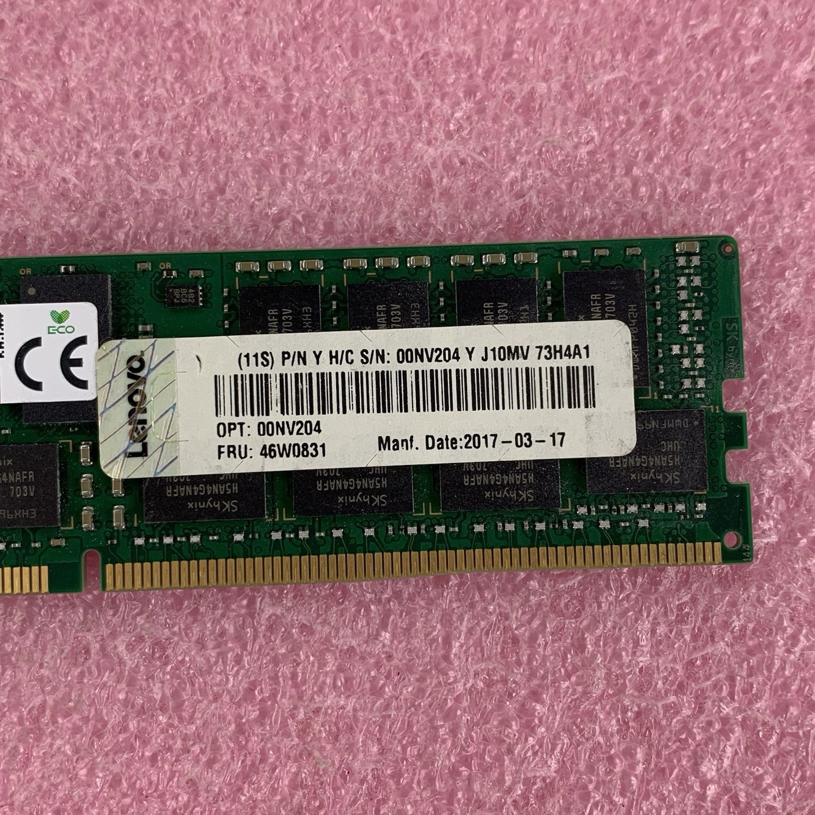 SK hynix HMA42GR7AFR4N-UH T2 16 GB 2Rx4 PC4-2400T Server  Memory RAM3