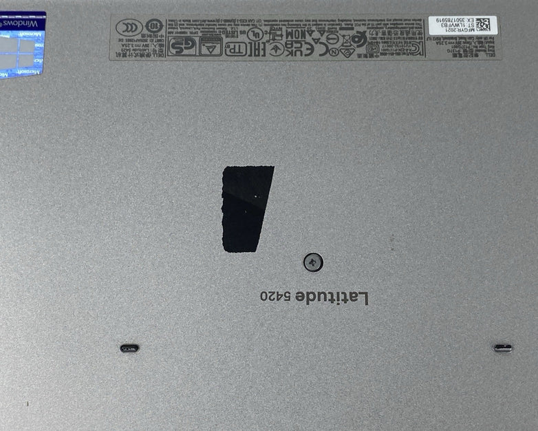 Dell Latitude 5420 Intel Core i5-1135G7 2.40 GHz 16 GB RAM 14.0" No SSD No OS