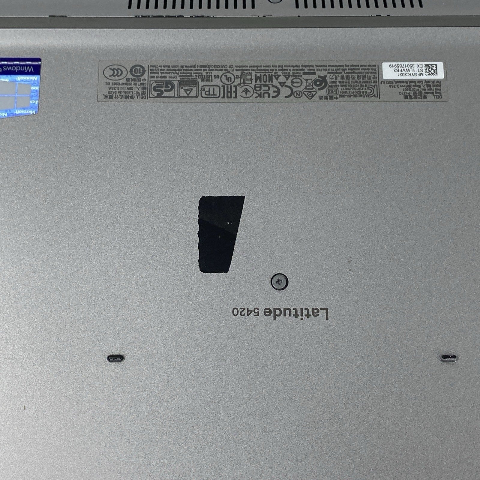 Dell Latitude 5420 Intel Core i5-1135G7 2.40 GHz 16 GB RAM 14.0" No SSD No OS