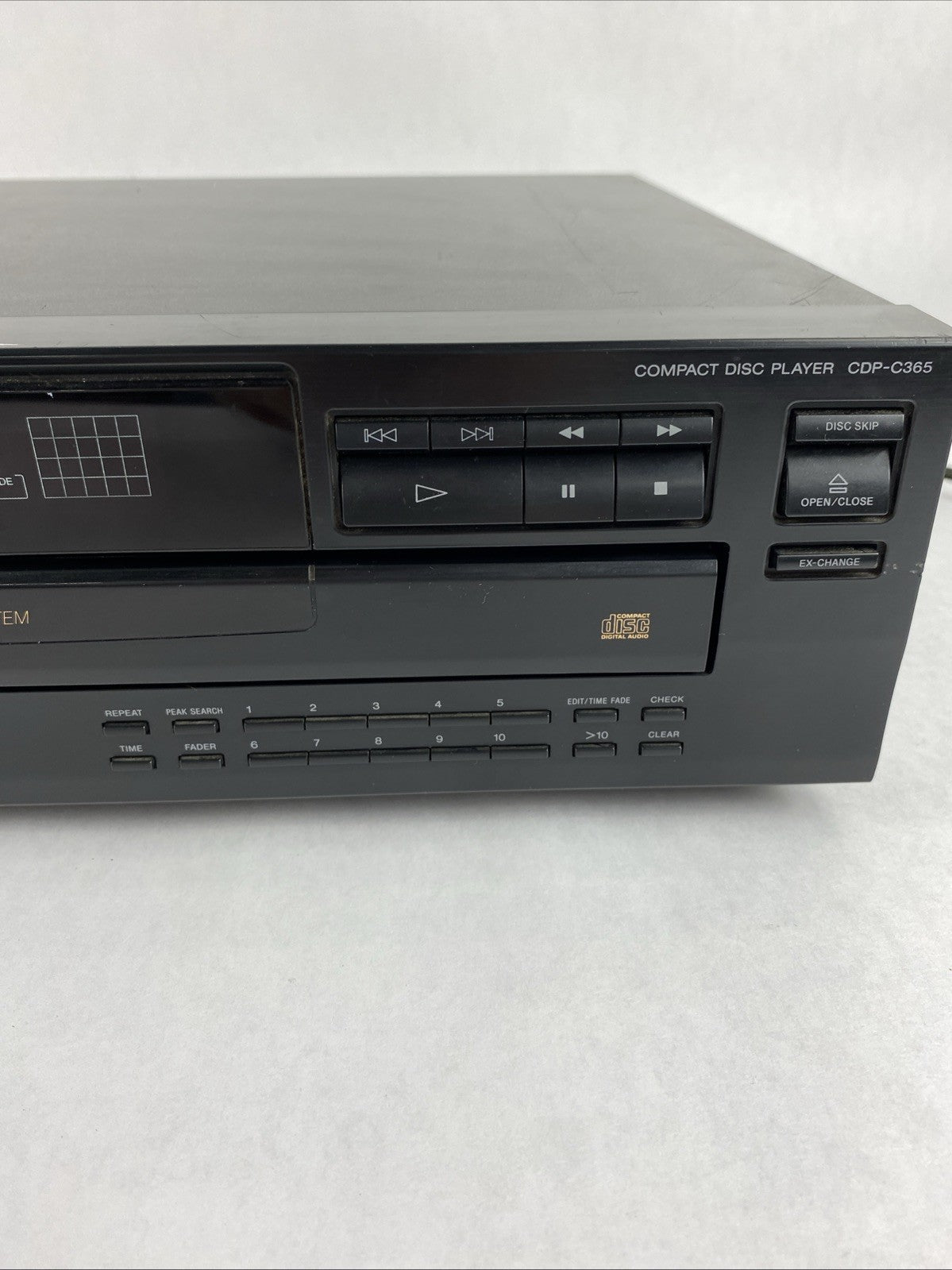 Sony CDP-C365 5 Disc Ex-Change CD Player - Tested4