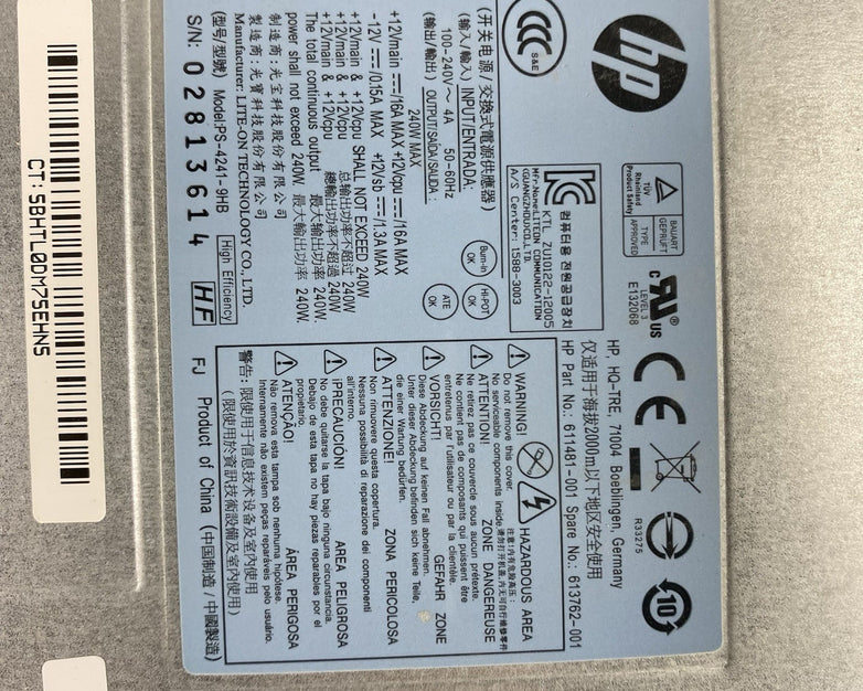 HP Compaq 6305 Pro SFF AMD A4-5300B 3.4GHz 2x2GB RAM No HDD No OS