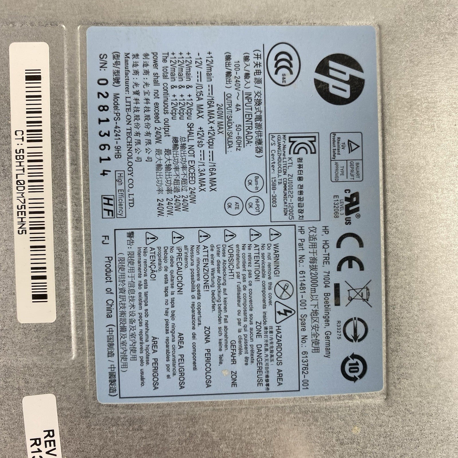 HP Compaq 6305 Pro SFF AMD A4-5300B 3.4GHz 2x2GB RAM No HDD No OS12