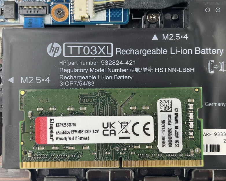 HP EliteBook 850 G6 15.6" i7-8665U 1.90 GHz 16 GB RAM No SSD/OS/AC - Corner