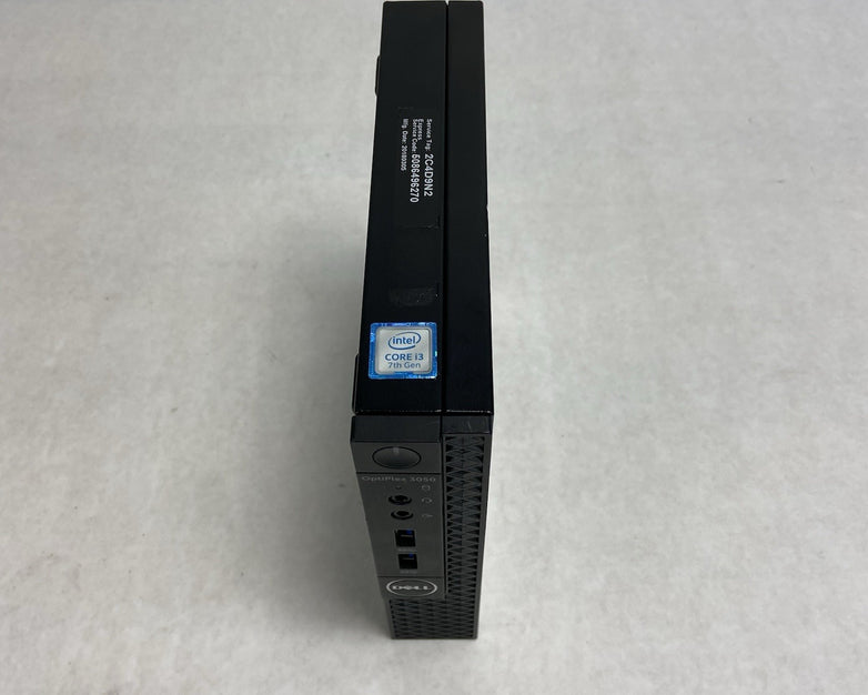 Dell Optiplex 3050 MFF Intel Core i3-7100T 3.4GHz 8GB RAM w/AC No HDD/OS