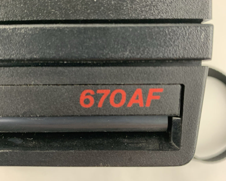 Polaroid 670AF Supercolor Camera - Powers On and Tested