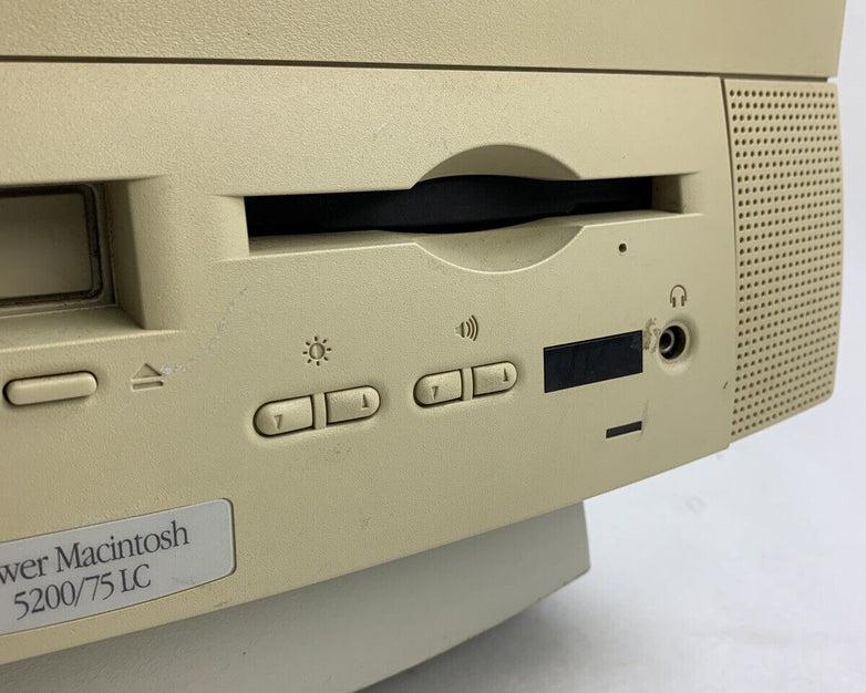 Power Macintosh 5200/75LC PowerPC Computer Power PC 603 75 Mhz Ram No OS No HDD