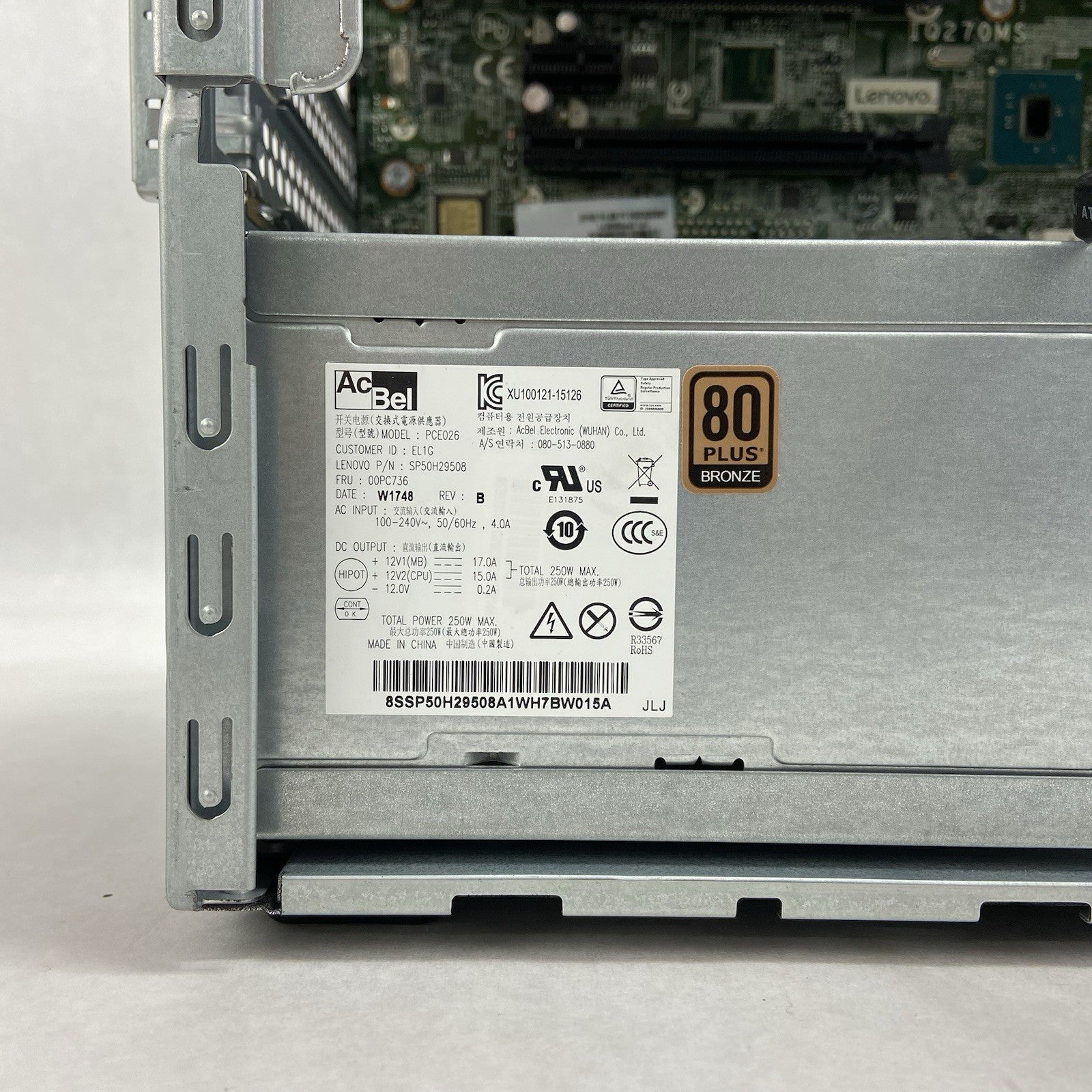 Lenovo ThinkCentre M910T MT Intel Core i5-6500 3.2GHz 8GB RAM No HDD No OS12
