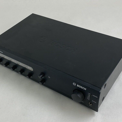 Bosch PLE-1ME120-US Plena 120 Watt 4-Channel Mixer Amplifier Tested
