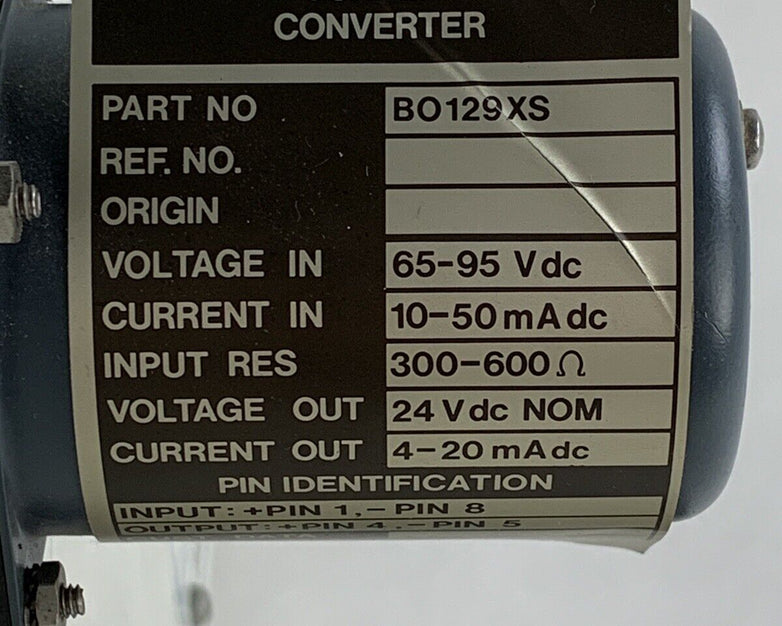 Lab-Volt 3593-K0 Industrial RTD/I Converter Untested