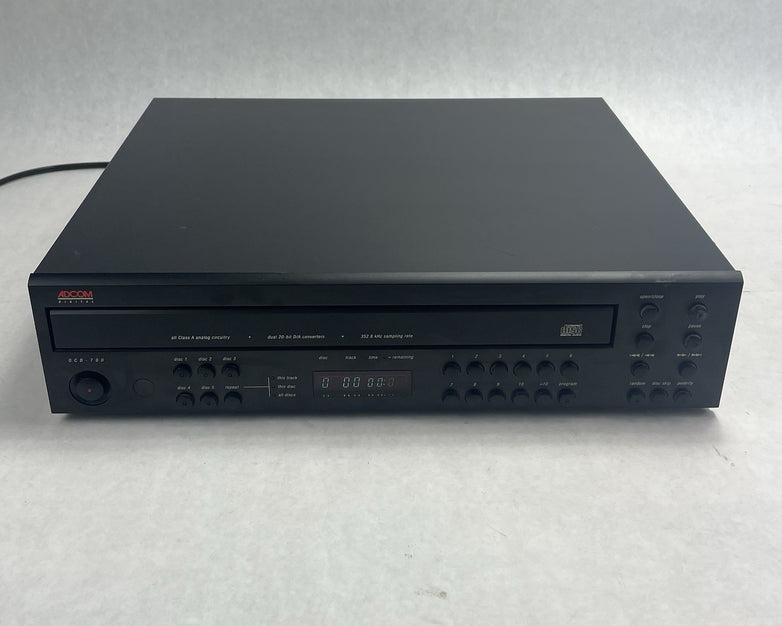Adcom GCD-700 5 Disc CD Player Tested