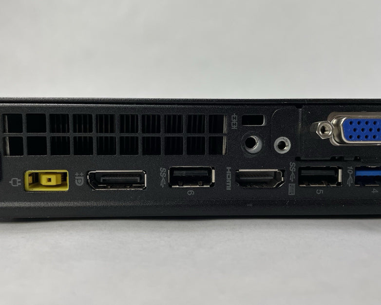 Lenovo ThinkCentre M720Q Micro Intel i5-8500T 2.10 GHz 8 GB RAM No HDD/OS/AC