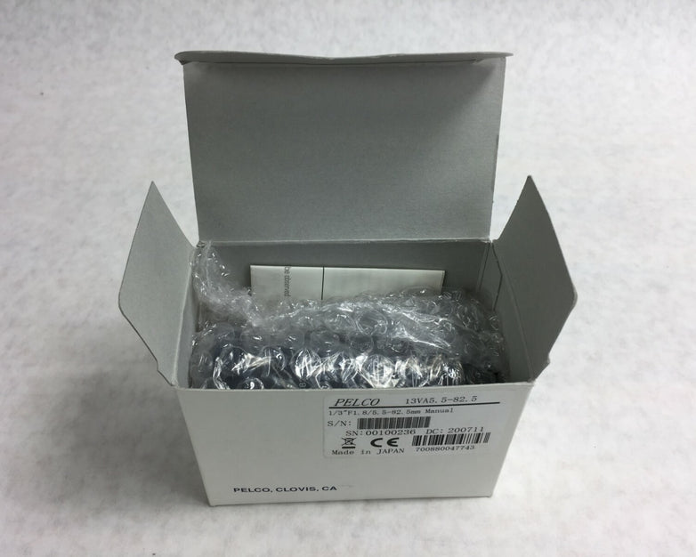 PELCO F1.8/5.5-82.5mm  Security Camera Lens  NIB