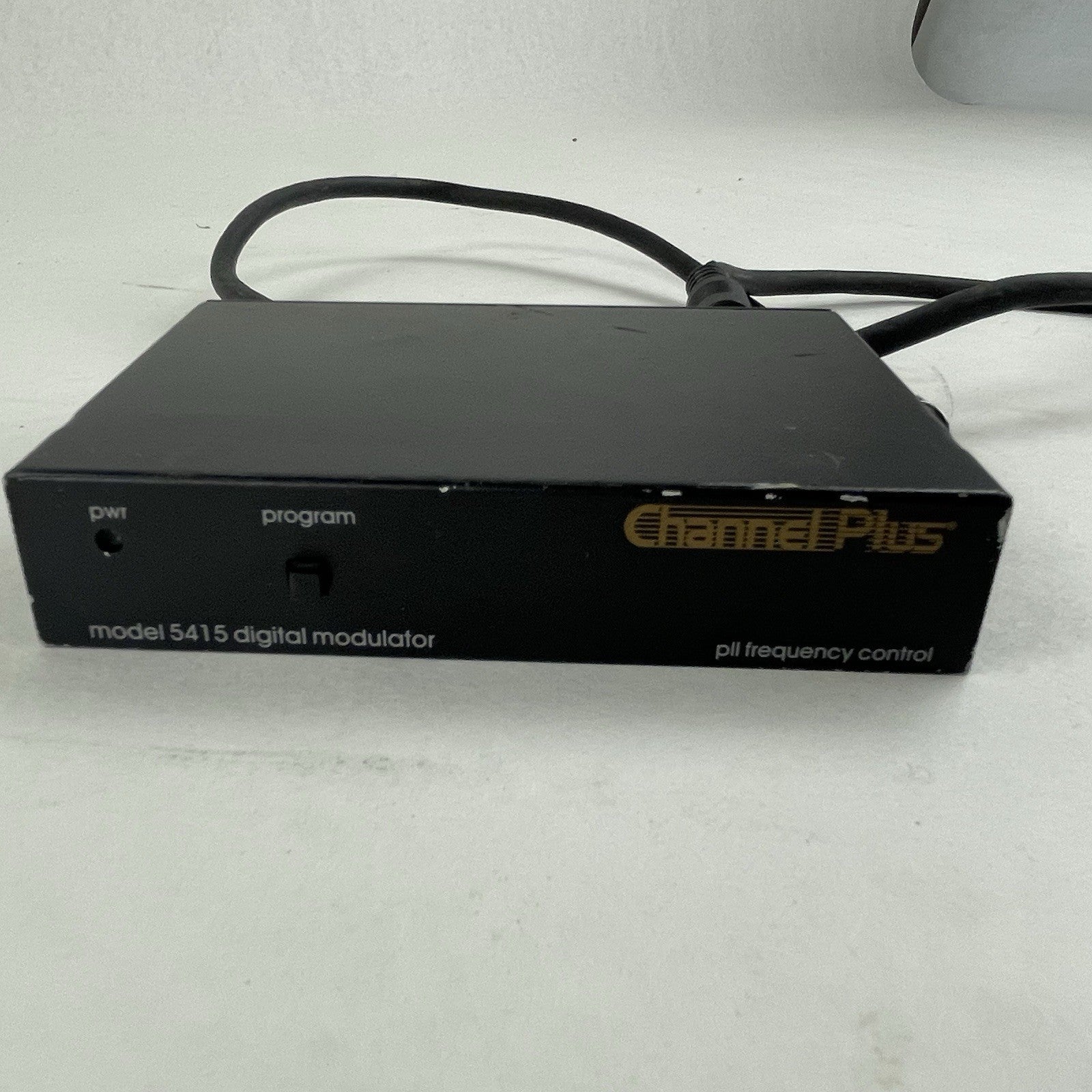 Channel Plus 5415 Frequency-Agile Video Modulator Black Power Tested