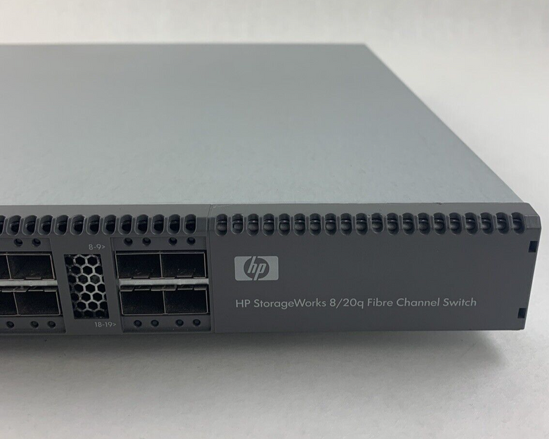 HP Storage Works 8/20Q  HSTN-N015 Fibre Channel Switch Tested Reset