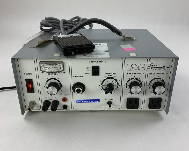 Pace Inc. 7008-0127-02 Dual Path Solder Extractor w/ Foot Pedal Power Tested