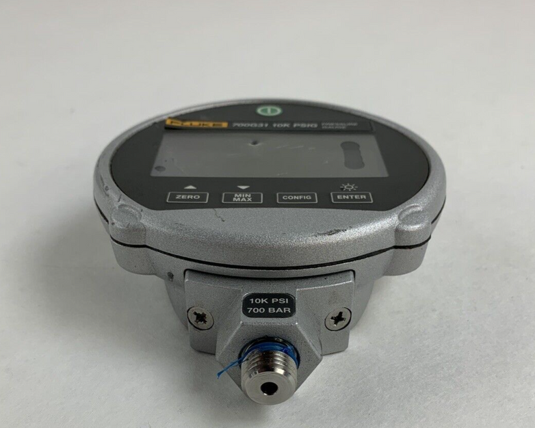 Fluke 700G31 10K PSIG Pressure Gauge Calibrator Cracked Screen Untested