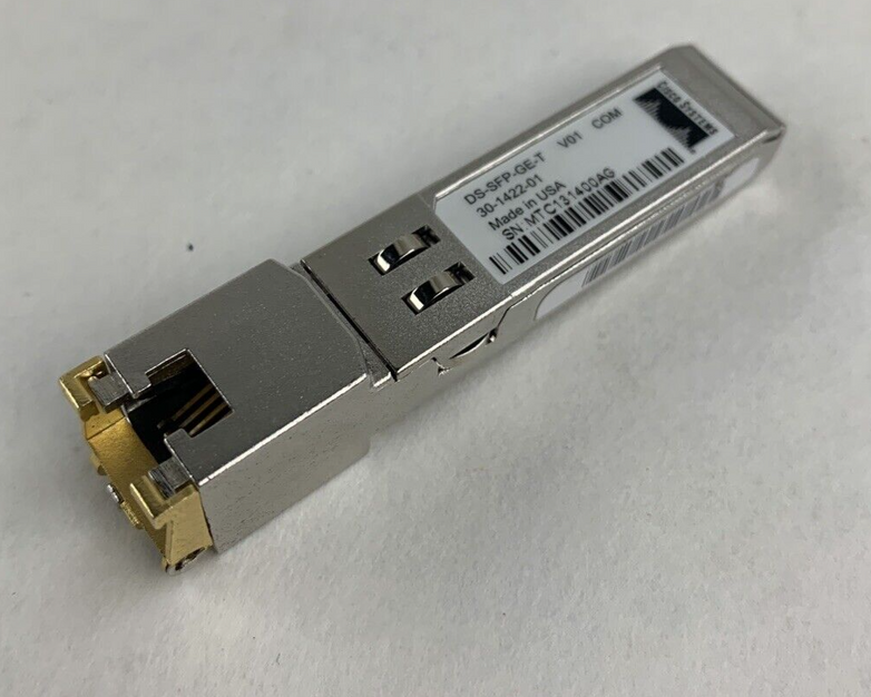 Cisco DS-SFP-GE-T 1000BASE-T SFP Transceiver Module 30-1422-01