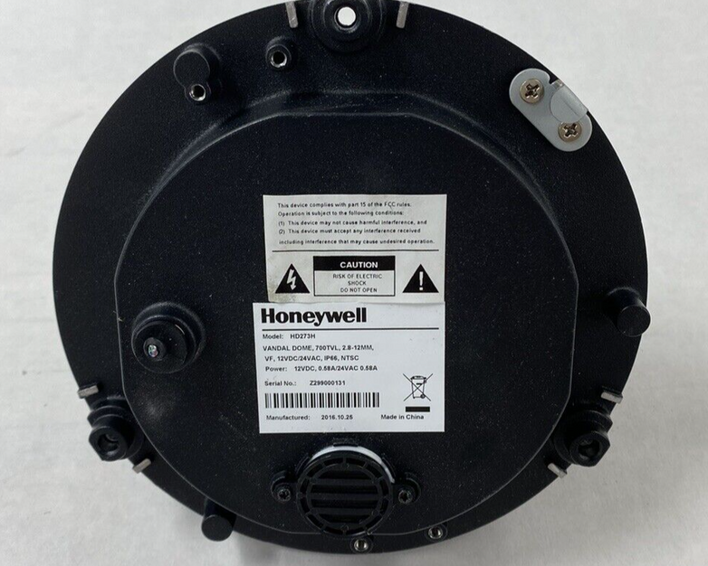 Honeywell HD273H Day/Night Dome Camera Untested For Parts or Repair