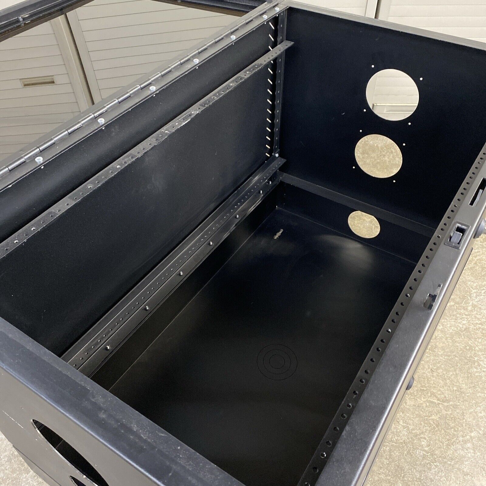 Great Lakes Tinted See-Through Short Server Rack Unit 36"x24"x21"