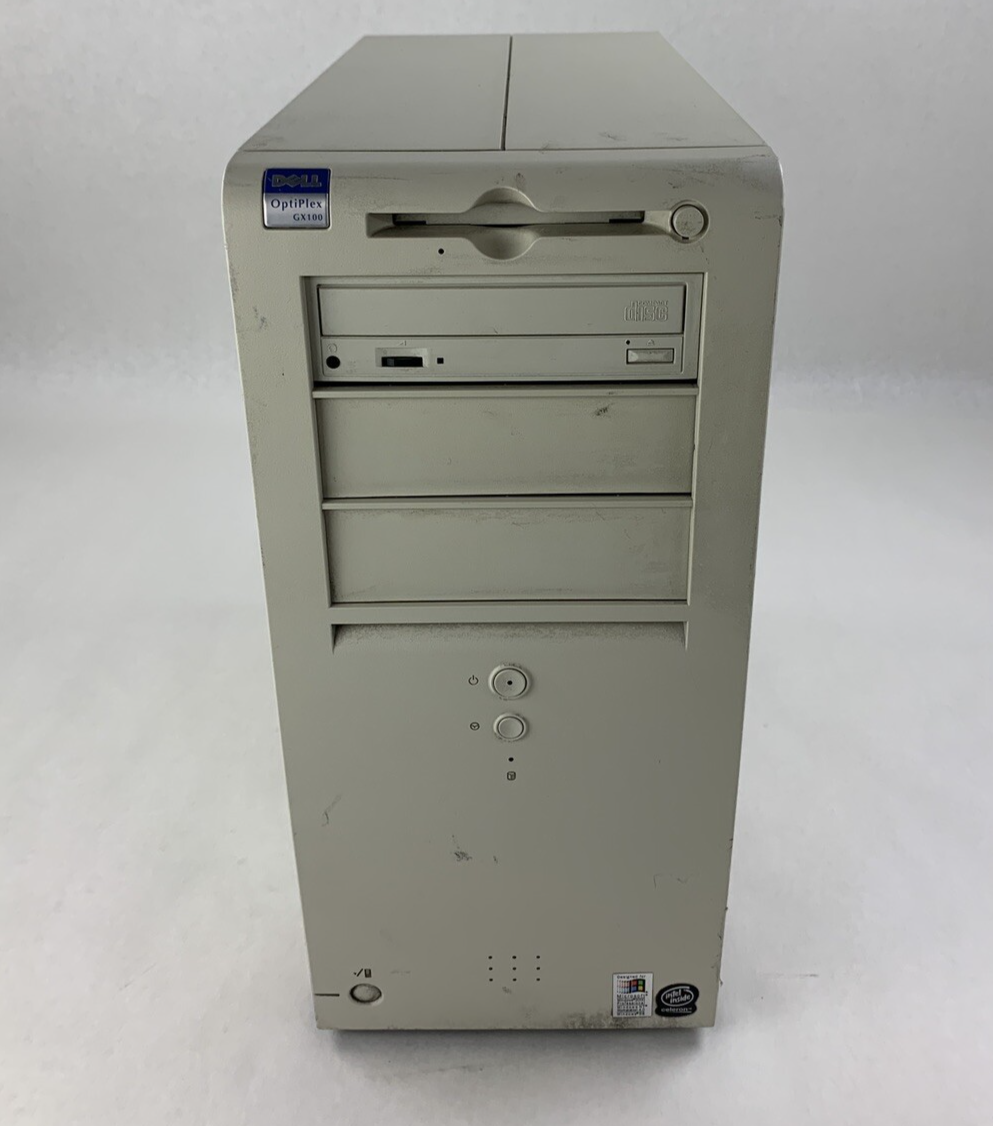 Dell OptiPlex GX100 Intel Celeron 466 MHz 64 MB Ram Computer No OS No HDD
