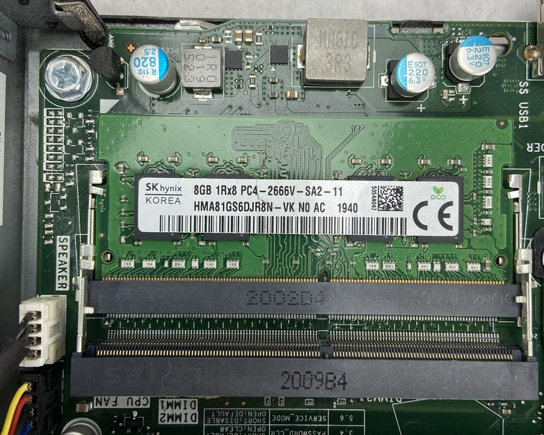 Dell Optiplex 3070 Micro Intel core i5-9500T 2.2GHz 8GB RAM w/AC No HDD/OS